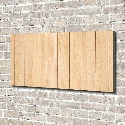 Canvas wall art Wooden background