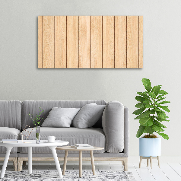 Canvas wall art Wooden background