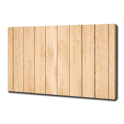 Canvas wall art Wooden background