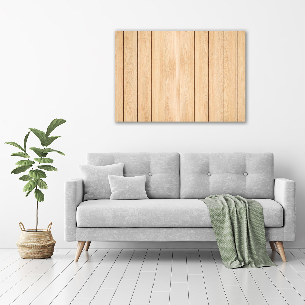 Canvas wall art Wooden background