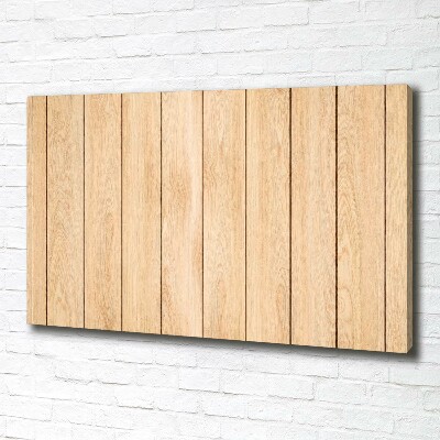 Canvas wall art Wooden background