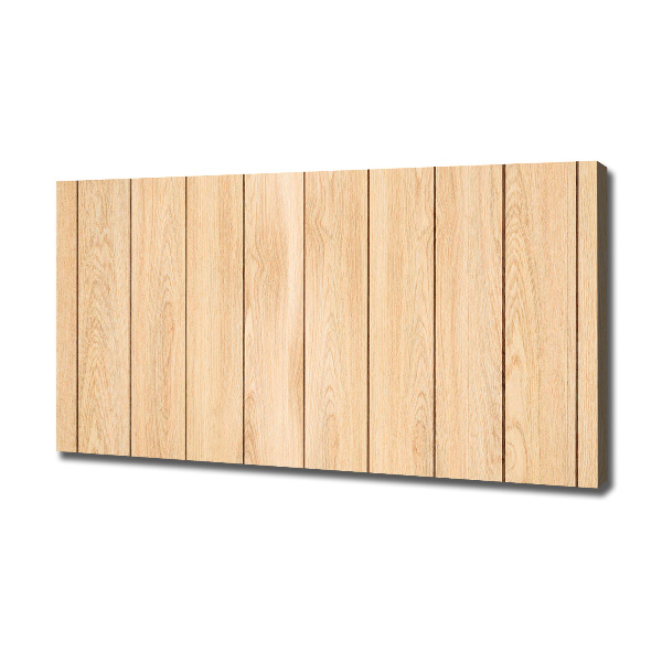 Canvas wall art Wooden background