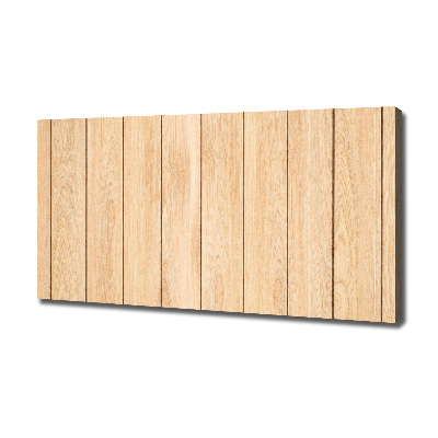 Canvas wall art Wooden background