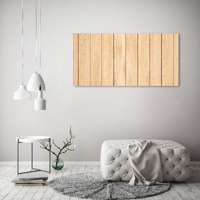 Canvas wall art Wooden background