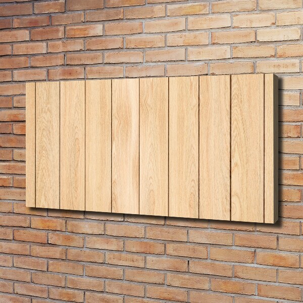 Canvas wall art Wooden background