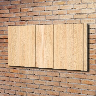 Canvas wall art Wooden background