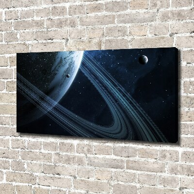 Canvas wall art Planet