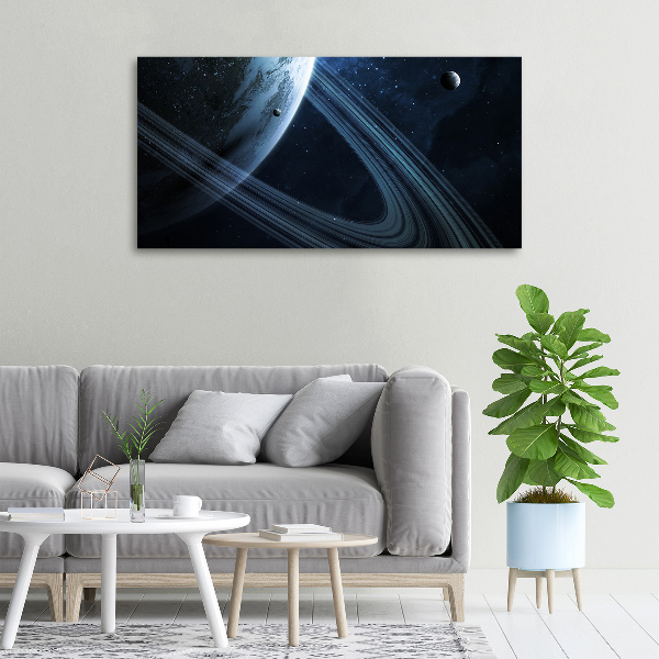 Canvas wall art Planet