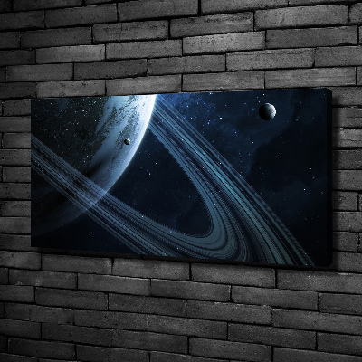 Canvas wall art Planet