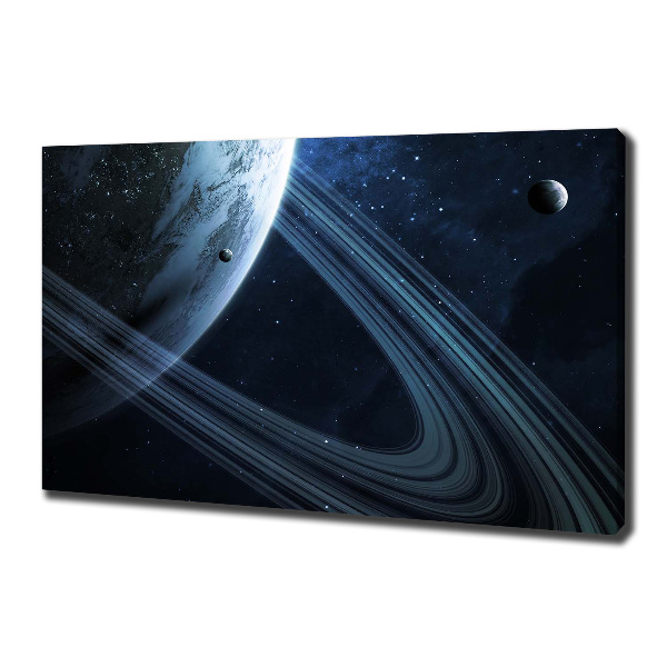 Canvas wall art Planet