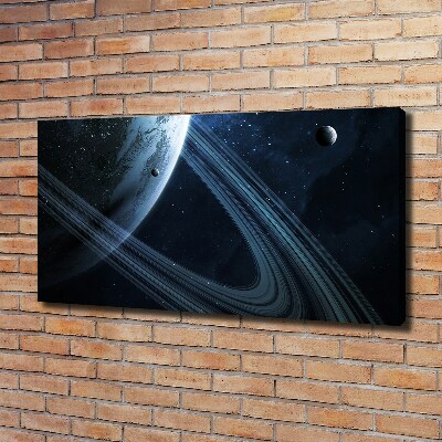 Canvas wall art Planet