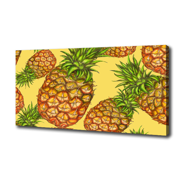 Canvas wall art Pineapple