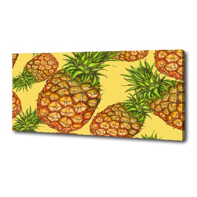 Canvas wall art Pineapple