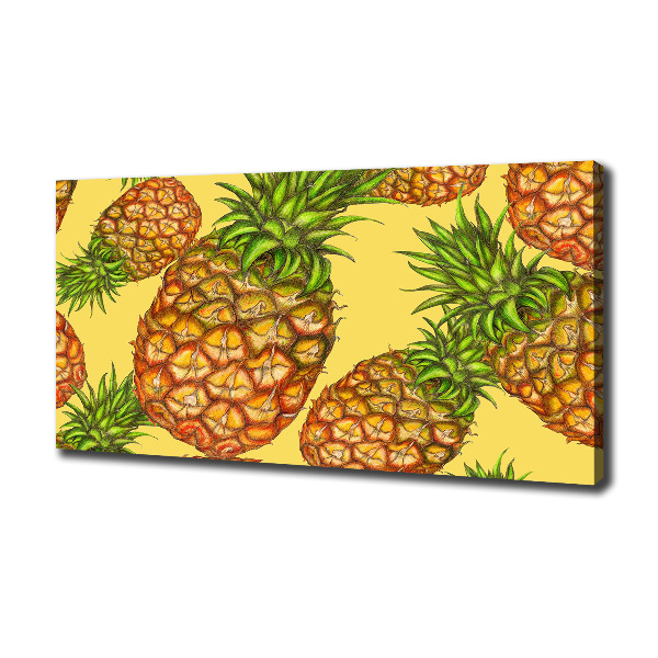 Canvas wall art Pineapple