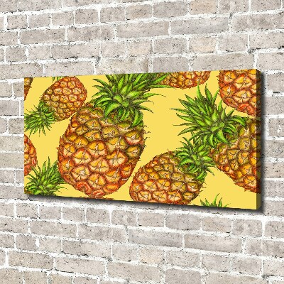 Canvas wall art Pineapple