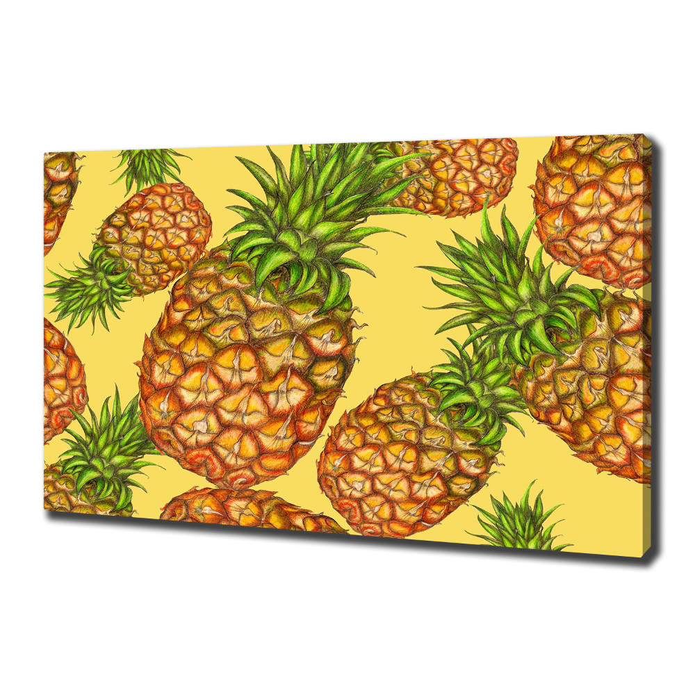 Canvas wall art Pineapple