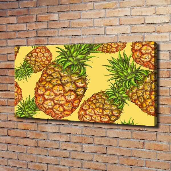 Canvas wall art Pineapple