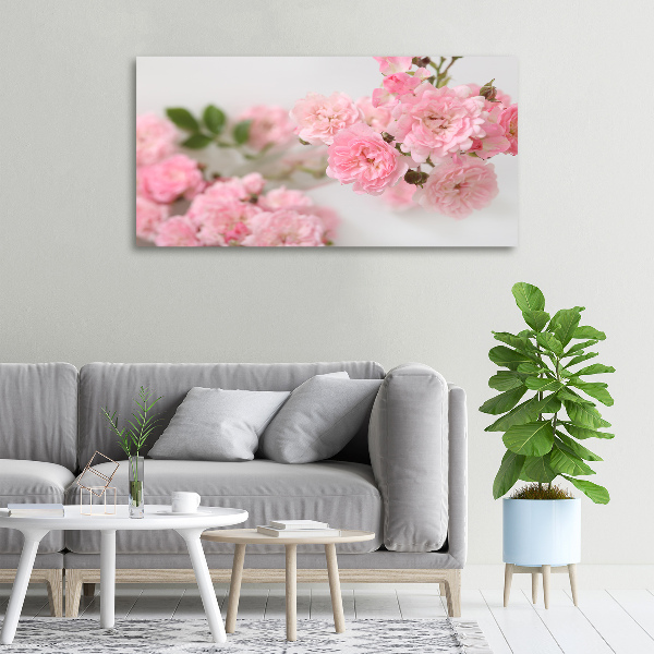 Canvas wall art Wild roses