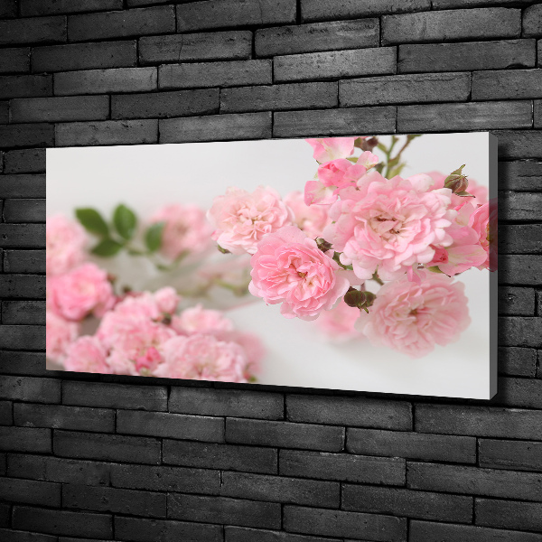 Canvas wall art Wild roses