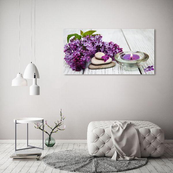 Canvas wall art Without Zen stones and stones