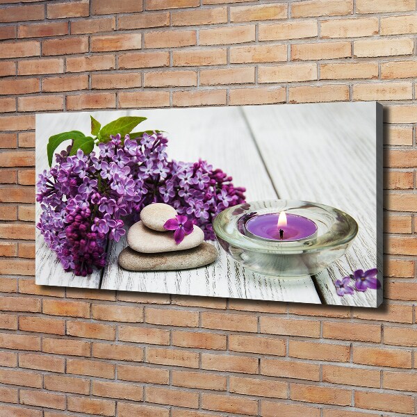 Canvas wall art Without Zen stones and stones