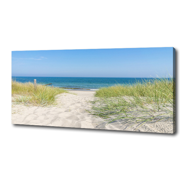 Canvas wall art Coastal dunes