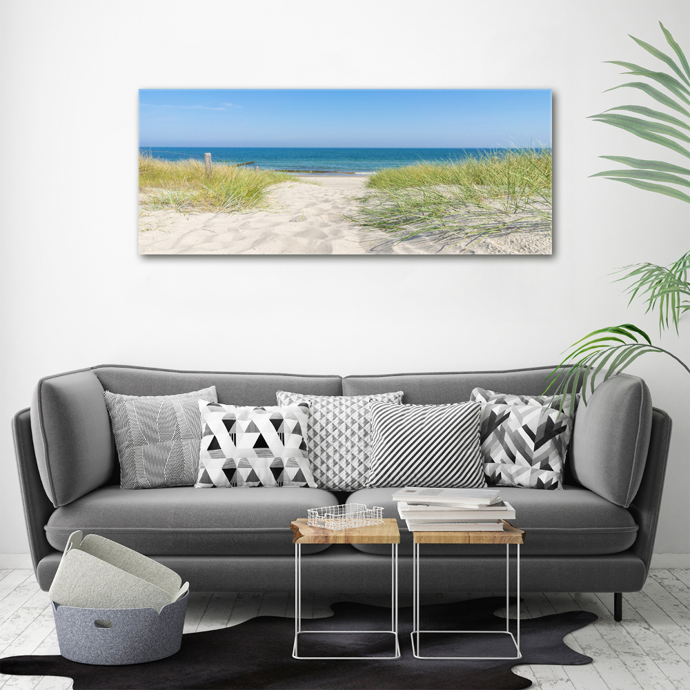 Canvas wall art Coastal dunes