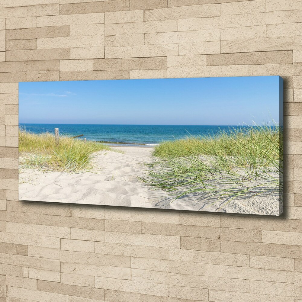 Canvas wall art Coastal dunes