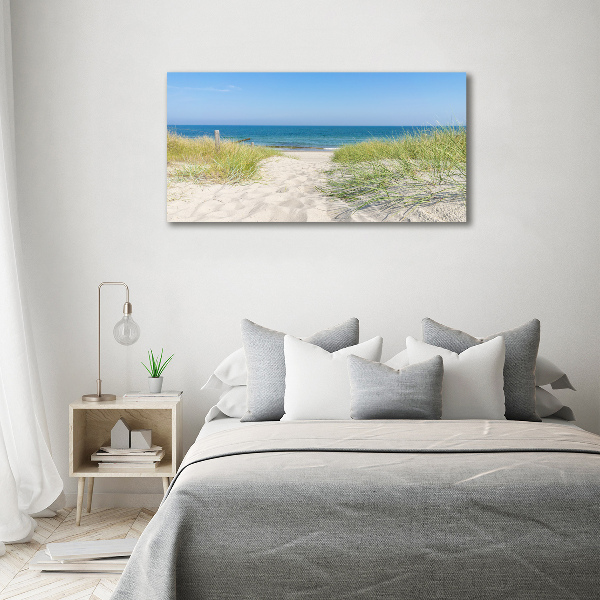 Canvas wall art Coastal dunes