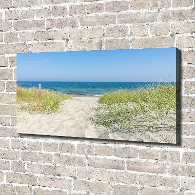 Canvas wall art Coastal dunes