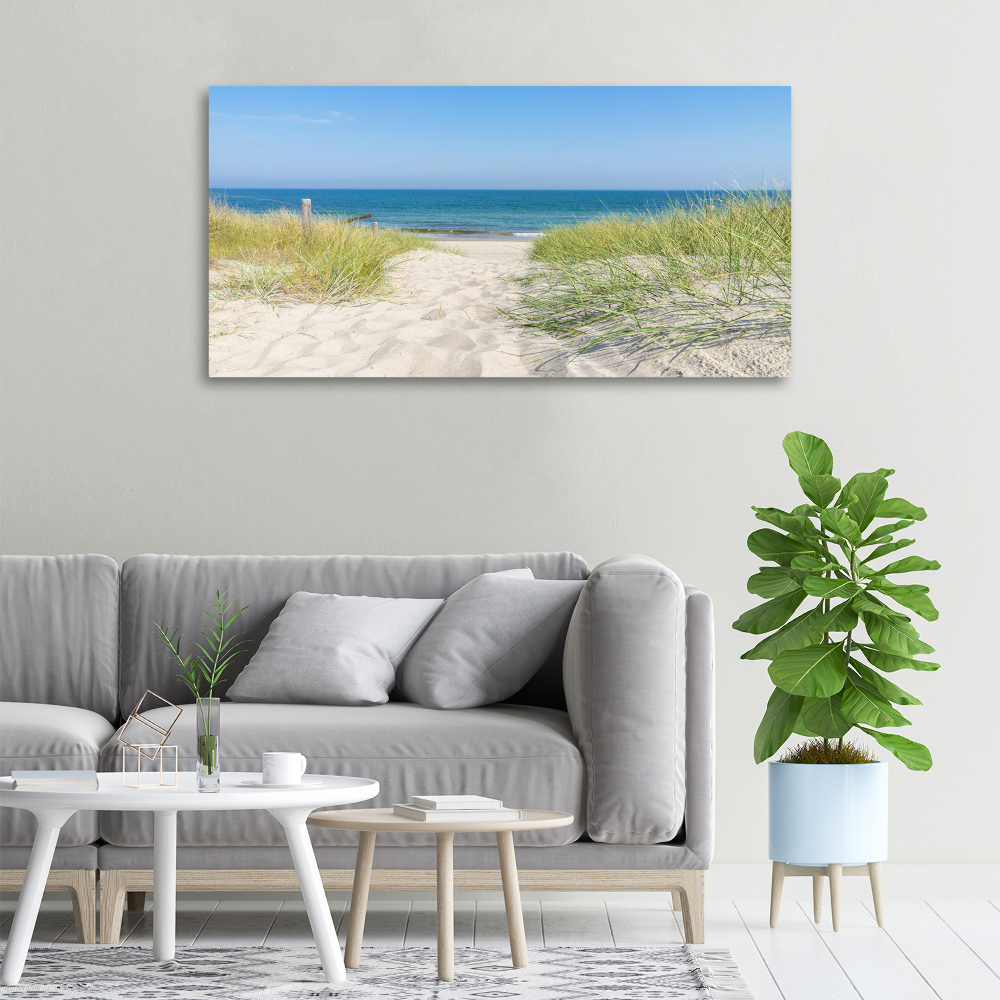 Canvas wall art Coastal dunes