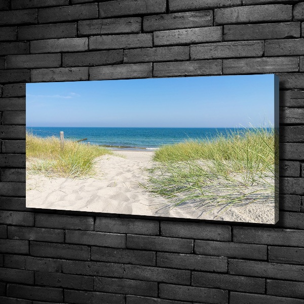 Canvas wall art Coastal dunes