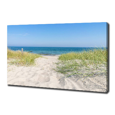 Canvas wall art Coastal dunes