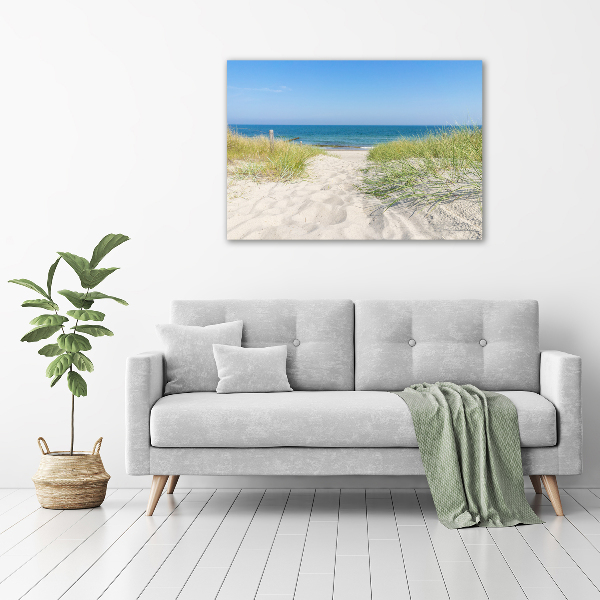 Canvas wall art Coastal dunes