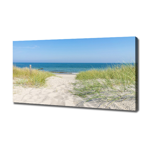 Canvas wall art Coastal dunes