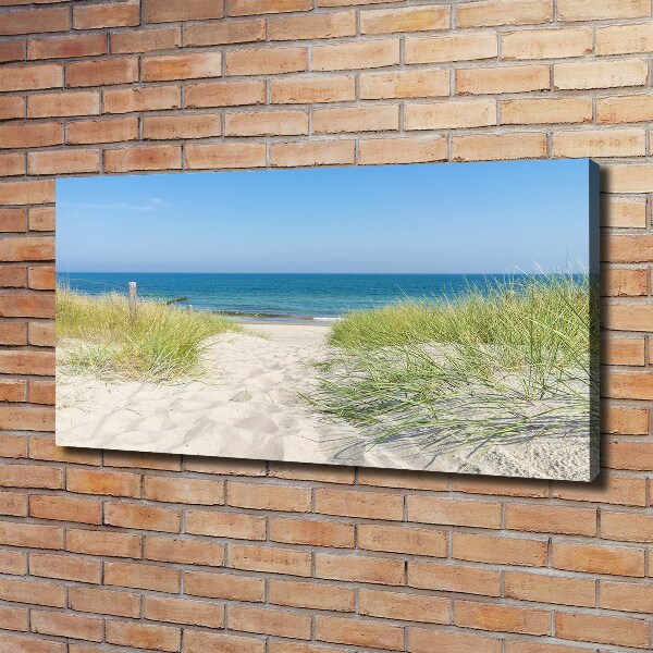 Canvas wall art Coastal dunes