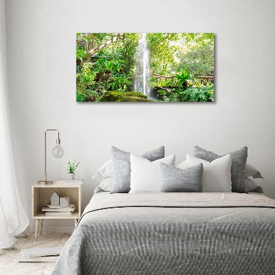 Canvas wall art Waterfall