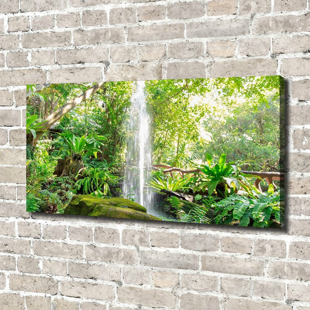 Canvas wall art Waterfall