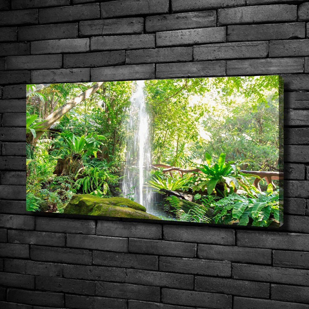 Canvas wall art Waterfall