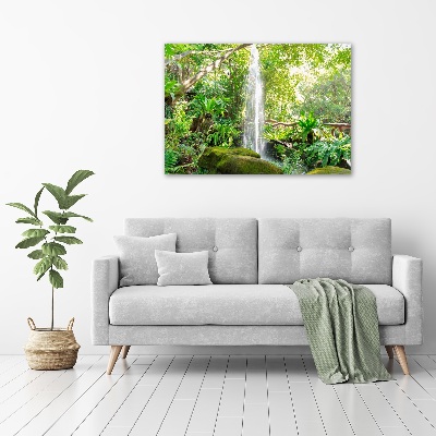 Canvas wall art Waterfall