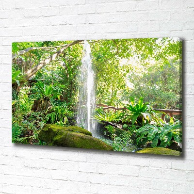 Canvas wall art Waterfall