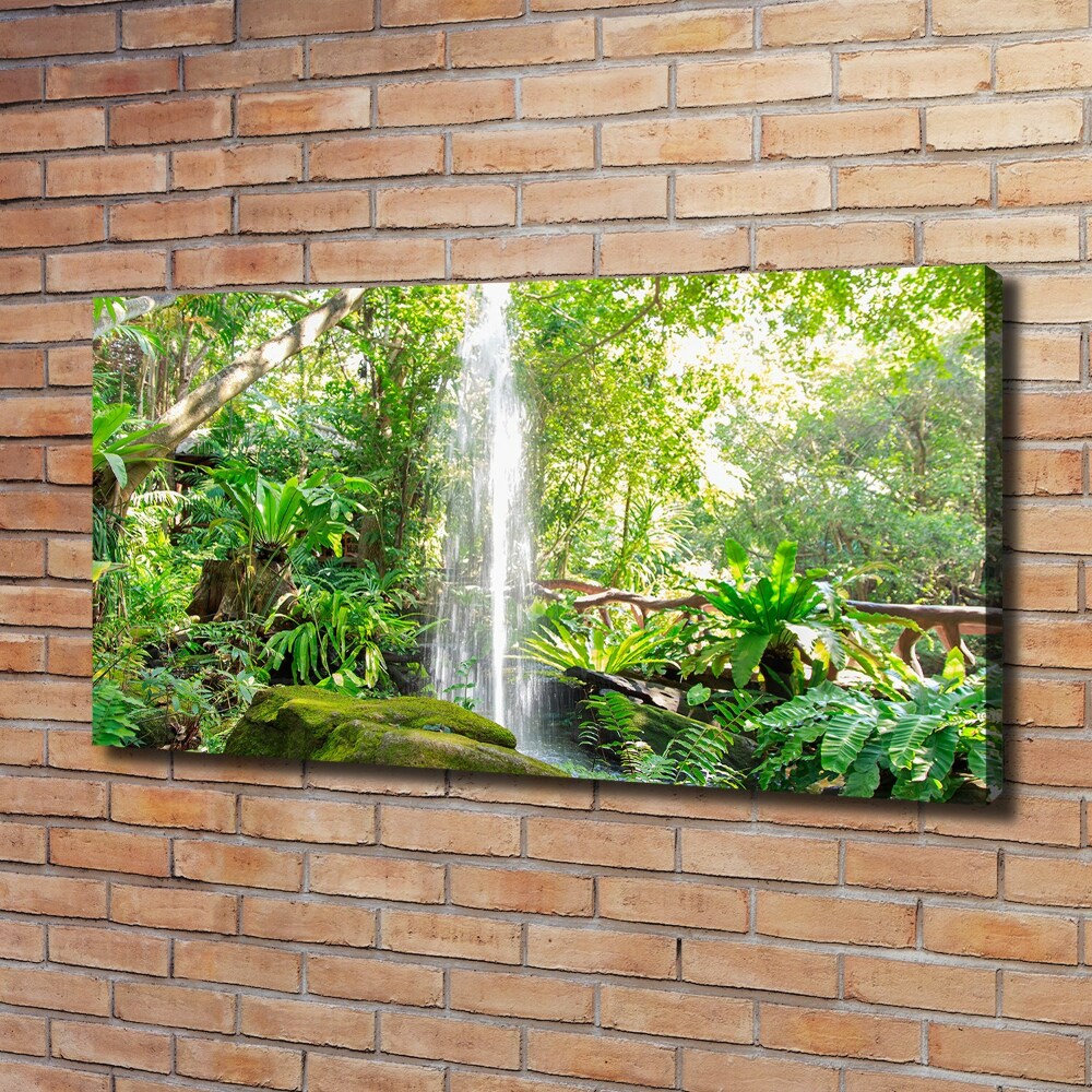 Canvas wall art Waterfall