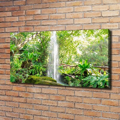 Canvas wall art Waterfall