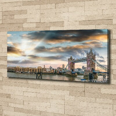 Canvas wall art Tower Bridge London