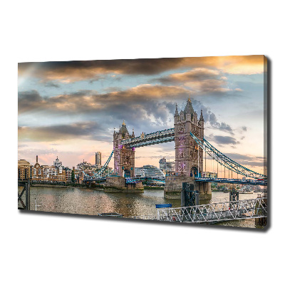 Canvas wall art Tower Bridge London