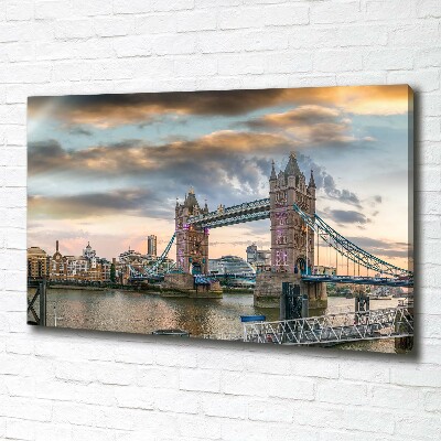 Canvas wall art Tower Bridge London