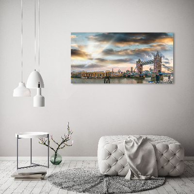 Canvas wall art Tower Bridge London