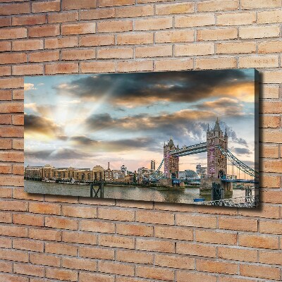 Canvas wall art Tower Bridge London