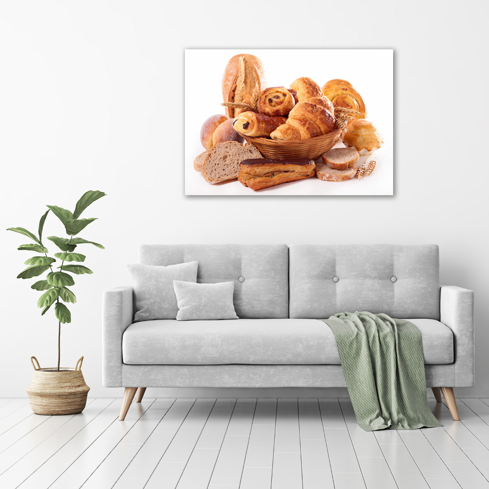 Canvas wall art Bread