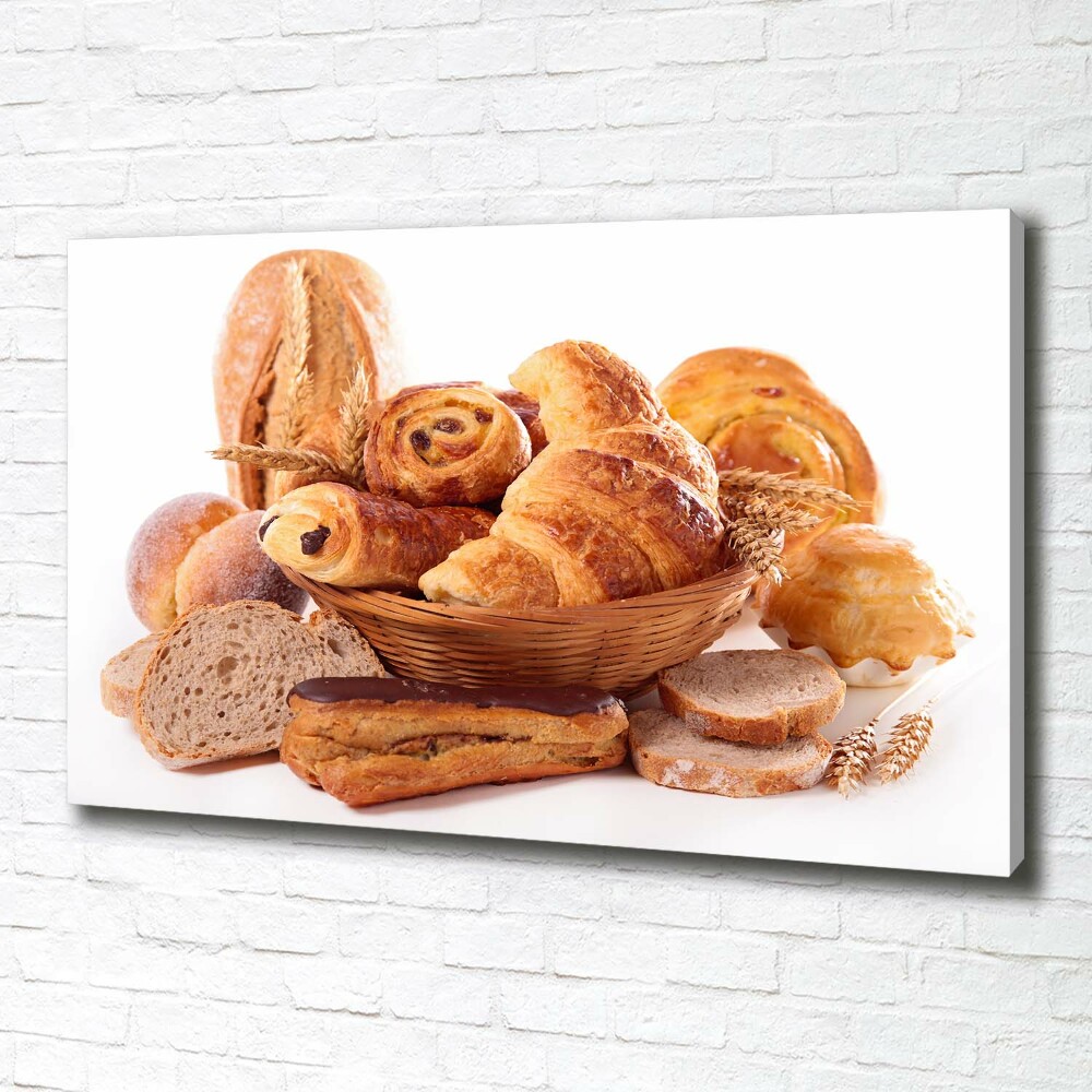 Canvas wall art Bread